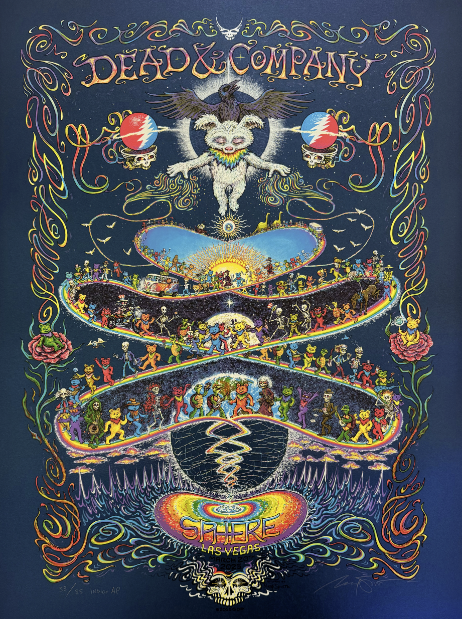 Dead & Company – Sphere 2025 Poster | Marq Spusta